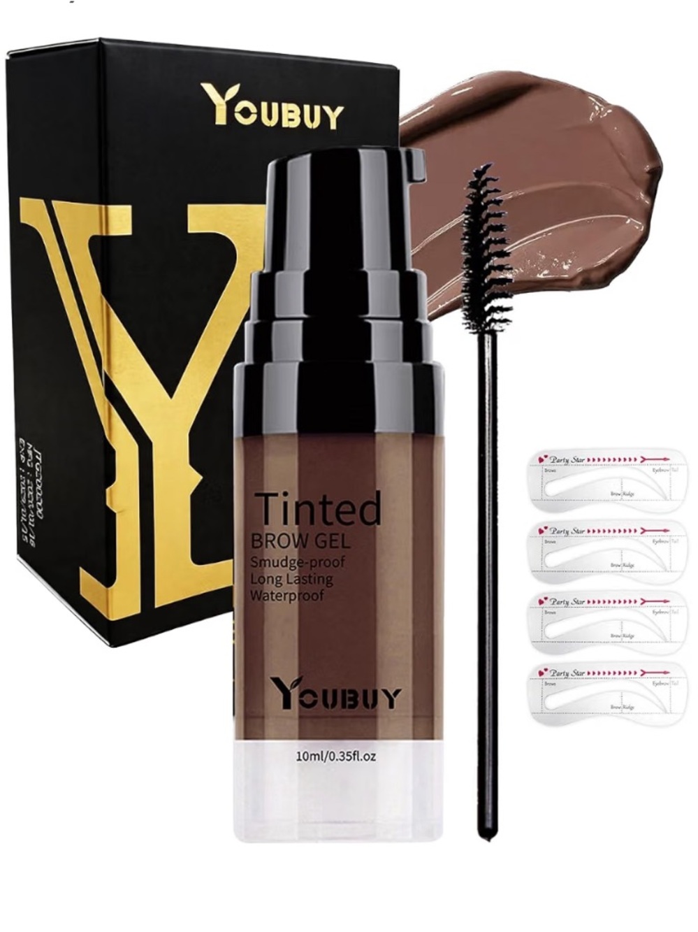 Tinted Brow Gel - DADK Brown 02 | Waterproof 3D Brow Kit